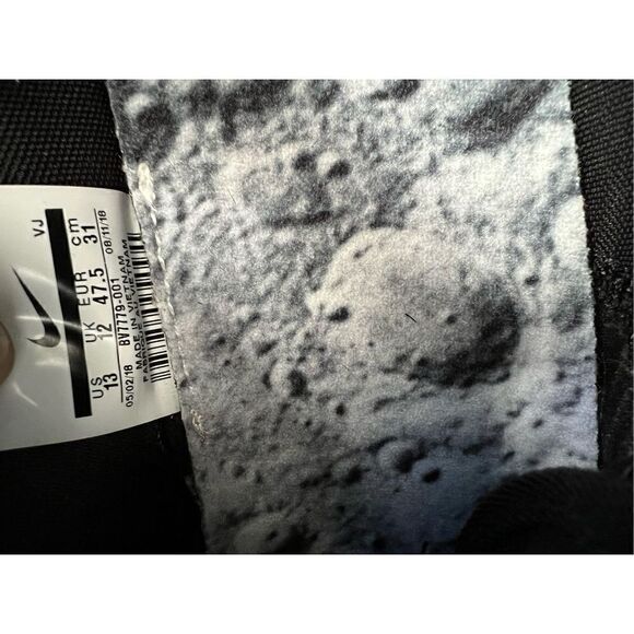 Nike Moon Racer QS Men's Running Shoes, Men’s 13 BV7779 001 Black Blue RARE - Picture 4 of 6